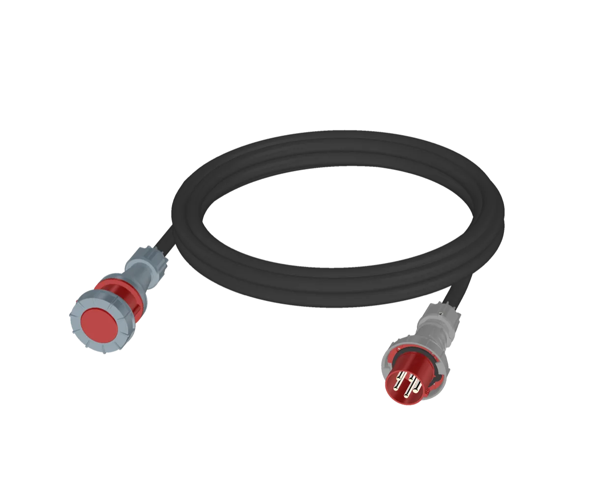 Удлинитель силового кабеля 380V CEE 63A/5p